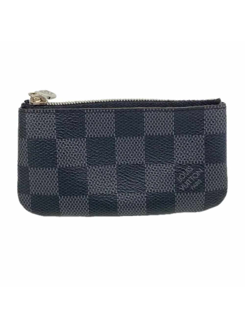 Louis Vuitton Coin Purse Damier Graphite Pochette Cles Black